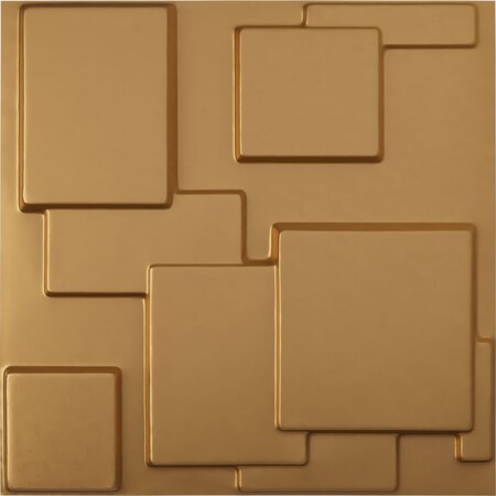 Ekena Millwork 19 5/8in. W x 19 5/8in. H Gomez EnduraWall Decorative 3D Wall Panel, Total 32.04 Sq. Ft., 12PK WP20X20GOBGL-CASE-12